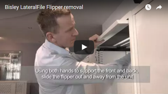 Bisley LateralFile Flipper removal